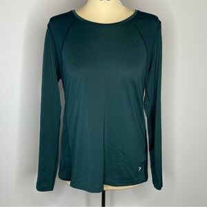 Old Navy Active Teal Long Sleeve Go Dry Top